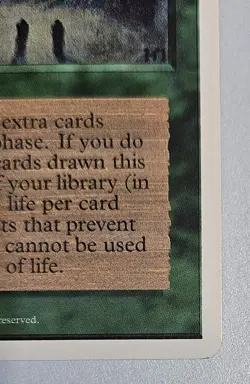 Sylvan Library - Rare NM - MTG 4th Edition - ⚔B&B - Image 5