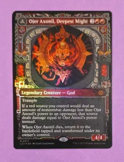 Ojer Axonil, Deepest Might (Showcase Foil) - LCI 317 M NM/MT Unplayed - Image 1