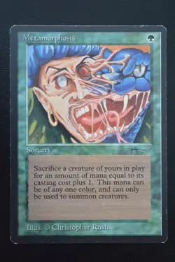 Magic The Gathering MTG METAMORPHOSIS Arabian Nights MP Moderately Played - Image 1