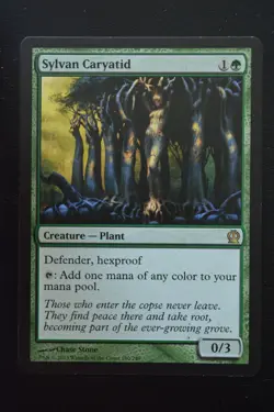 Magic The Gathering MTG SYLVAN CARYATID Theros LP Lightly Played - Image 1