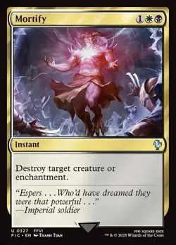 Magic The Gathering MTG MORTIFY Final Fantasy NM Near Mint - Image 1
