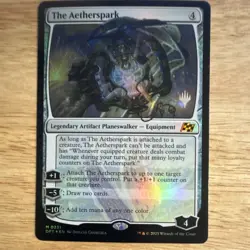 Wizards of the Coast MTG The Aetherspark Aetherdrift Mythic Foil Promo #231 EN - Image 1