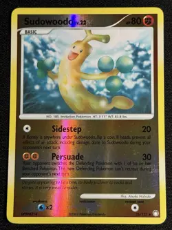 Pokemon TCG Mysterious Treasures Sudowoodo 35/123 Reverse Holo - Image 1