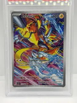 Zeraora 151/142 Stellar Crown Pokemon Illustration Rare Holo PSA 10 - Image 2
