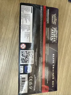Pokemon Scarlet Violet Paldean Fates Elite Trainer Box ETB Sealed Small tear - Image 4