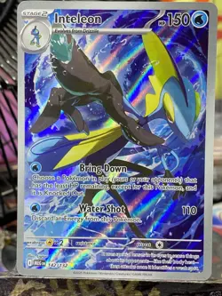 Pokemon TCG Mega Evolution - Inteleon Full Art 142/132 - Illustration Rare - Image 1
