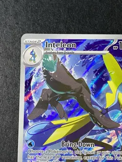 Pokemon TCG Mega Evolution - Inteleon Full Art 142/132 - Illustration Rare - Image 3