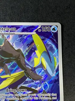 Pokemon TCG Mega Evolution - Inteleon Full Art 142/132 - Illustration Rare - Image 4