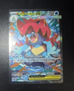Mega Feraligatr EX #274/217 Ascended Heroes Special Illustration Rare NM - Image 5