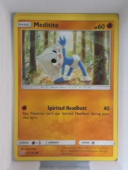 Lot of 10 Pokemon Cards Base Set including Natu Noibat Meditite Inkay Dragonair - Image 5