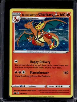 2019-2023 Pokemon SWSH Black Star Promos Special Delivery Charizard #SWSH075 - Image 1