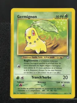 Carte Pokemon Germignon 54/111 Unlimited Ed 2 Neo Genesis Wizards 2 - Image 2