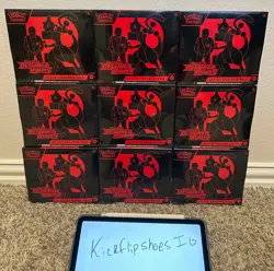Pokemon Scarlet & Violet Destined Rivals Elite Trainer Box ETB Sealed lot of 9 - Image 1