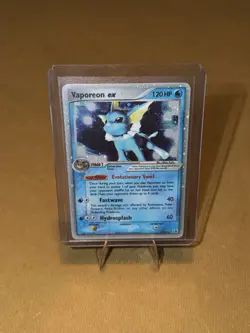2005 Pokemon EX Delta Species Vaporeon Holo #110/113 - NEAR MINT - Image 1