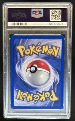 2000 Pokemon Gym Heroes Erika Holo #16/132 PSA 8 - Image 2