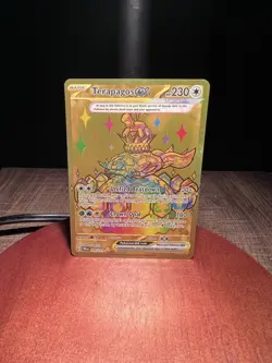 Pokemon TCG Terapagos ex 180/131 Prismatic Evolutions Holo Hyper Rare - MINT - Image 1