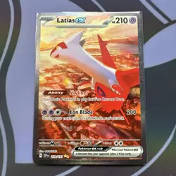 Pokemon TCG Latias EX Surging Sparks 239/191 Special Illustration Rare - Image 1