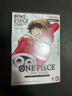 Japanese ONE PIECE Card Game DAY 24 Promo Luffy Premium Collection Near Mint - Image 2