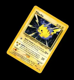 2000 Pokemon NEO GENESIS PIKACHU 70/111 WEAR PLAY - Image 1