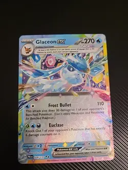 Glaceon ex - 026/131 - Double Rare - Prismatic Evolutions - Pokemon TCG NM - Image 1