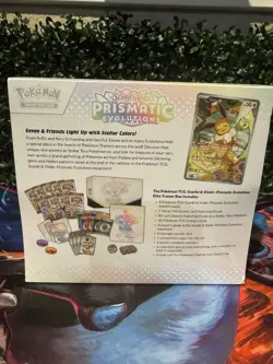 Pokemon TCG Prismatic Evolutions ETB Elite Trainer Box New Factory Sealed - Image 2