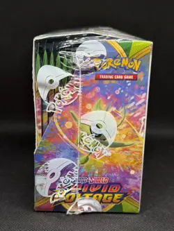POKEMON SWORD & SHIELD VIVID VOLTAGE BOOSTER BOX - TCG Factory Sealed New - Image 2