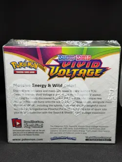 POKEMON SWORD & SHIELD VIVID VOLTAGE BOOSTER BOX - TCG Factory Sealed New - Image 4