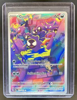 2024 Pokemon Temporal Forces Gastly #177/162 - Image 1
