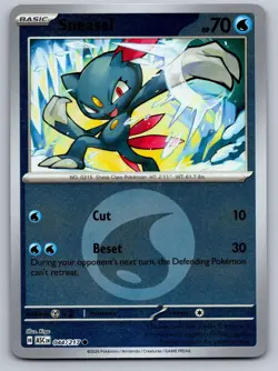 SNEASEL (ENERGY SYMBOL) 044/217 REVERSE HOLO POKEMON ASCENDED HEROES NM/M - Image 1