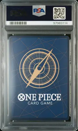 2023 ONE PIECE JAPANESE PROMOS BANDAI CARD GAME FEST #041 MONKEY D. LUFFY PSA 10 - Image 2
