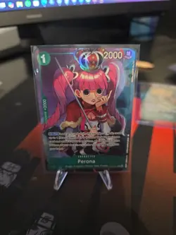 One Piece Perona OP09-034 Illustration Box Vol. 4 Promo Holo - Image 1