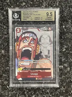 Usopp Alternate Art ST01-002 One Piece Promo 25Th Anniversary Edition BGS 9.5 - Image 1