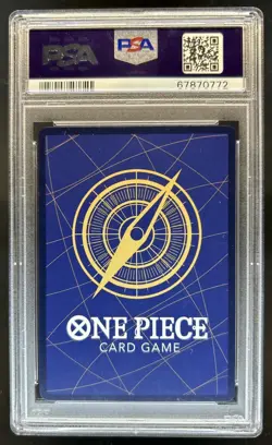 2022 One Piece Japanese Monkey D. Luffy Alternate Art #OP01-024 PSA 10 GEM MINT - Image 2