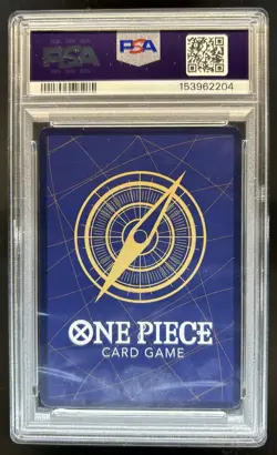 2024 One Piece Shanks Super Rare Alt Art Alternative #OP09-004 PSA 10 - Image 2