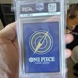 Namco One Piece CCG Promotion Monkey D. Luffy P-001 Promo Foil PSA 10 2023 - Image 2