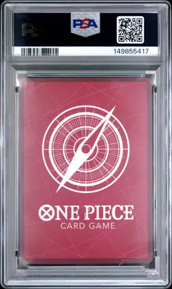 2025 ONE PIECE OP11-A FIST OF DIVINE SPEED ALTERNATE ART #001 KOBY PSA 10 - Image 2