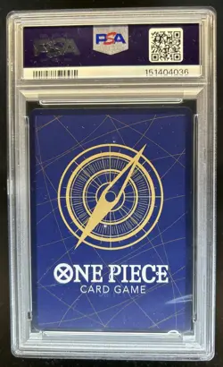 2024 One Piece Buggy Special Alt Art Wanted #OP09-051 PSA 10 - Image 2