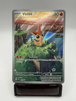 Victini 208 Pokemon TCG SV Promo Card Illustration Collection, English - Image 1