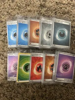 Pokemon TCG Sealed Energy Cards - Image 1
