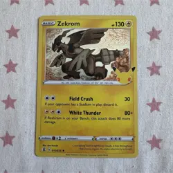 Zekrom 010/025 Celebrations Holo Rare Pokemon TCG Card - Image 1
