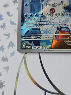 Eiscue 205/193 Pokemon Card Scarlet & Violet Paldea Evolved Illustration Rare - Image 2