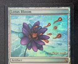 MTG FOIL Lotus Bloom- DAMAGED -Time Spiral PROMO Magic the Gathering Card # 259 - Image 3