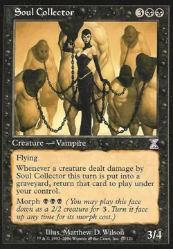 Soul Collector -Foil Medium Play MTG Time Spiral Time Shifted - Image 1