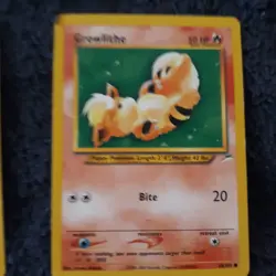 Growlithe Neo Destiny Set 68/105 Pokemon Cards - Image 1