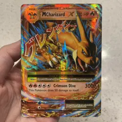 M Charizard EX 13/108 Ultra Rare Holo XY Evolutions 2016 Pokemon TCG Card - NM - Image 1