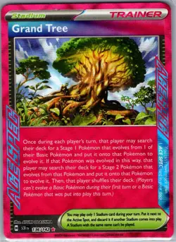 Grand Tree 136/142 SV07: Stellar Crown - Pokemon Card - NM - Image 1