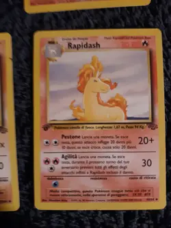 Rapidash Jungle Set 44/64 1st Edition Italian Pokemon Card. - Image 1
