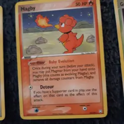 Magby Ex Team Rocket Returns Set 24/109 Pokemon Card - Image 1
