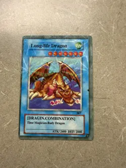 Yu-Gi-Oh! TCG FAKE Card Poorly Translated Life-long Dragon - Image 1