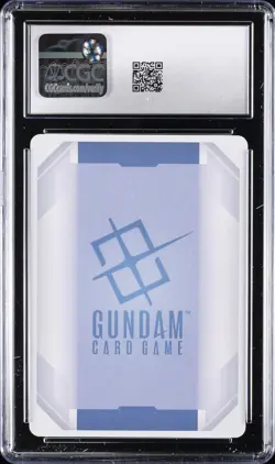 2026 GUNDAM CARD GAME CELESTIAL DRIVE LEGENDARY RARE+ GUNDAM EXIA CGC 10 - Image 2
